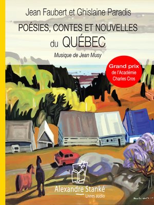 cover image of Poésies, contes et nouvelles du Québec